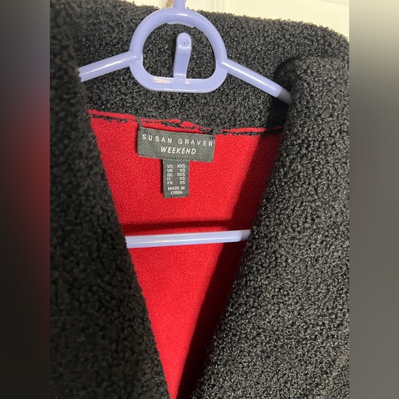 🧥NWOT! Susan Graver Weekend Boucle Coat - Picture 2 of 9